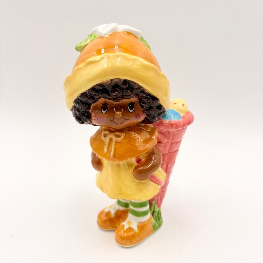 Blue Sky Strawberry‎ Shortcake Orange Blossom Carrots for Easter Days Ceramic